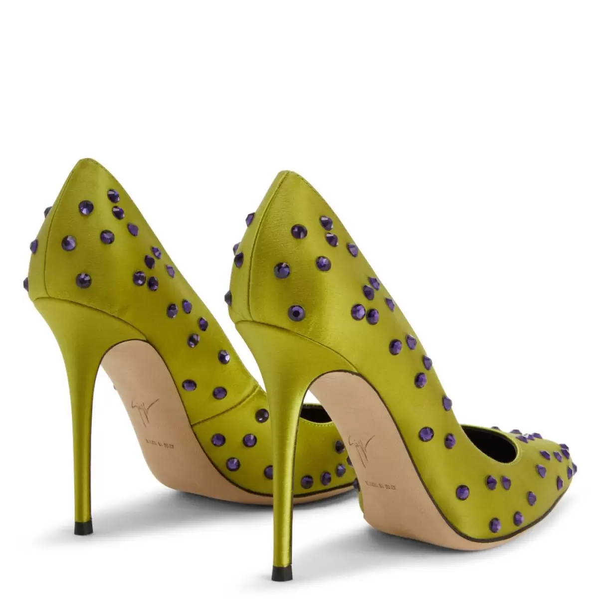 Jakye Precious Zapatos De Salón Giuseppe Zanotti Mujer Verde - 3
