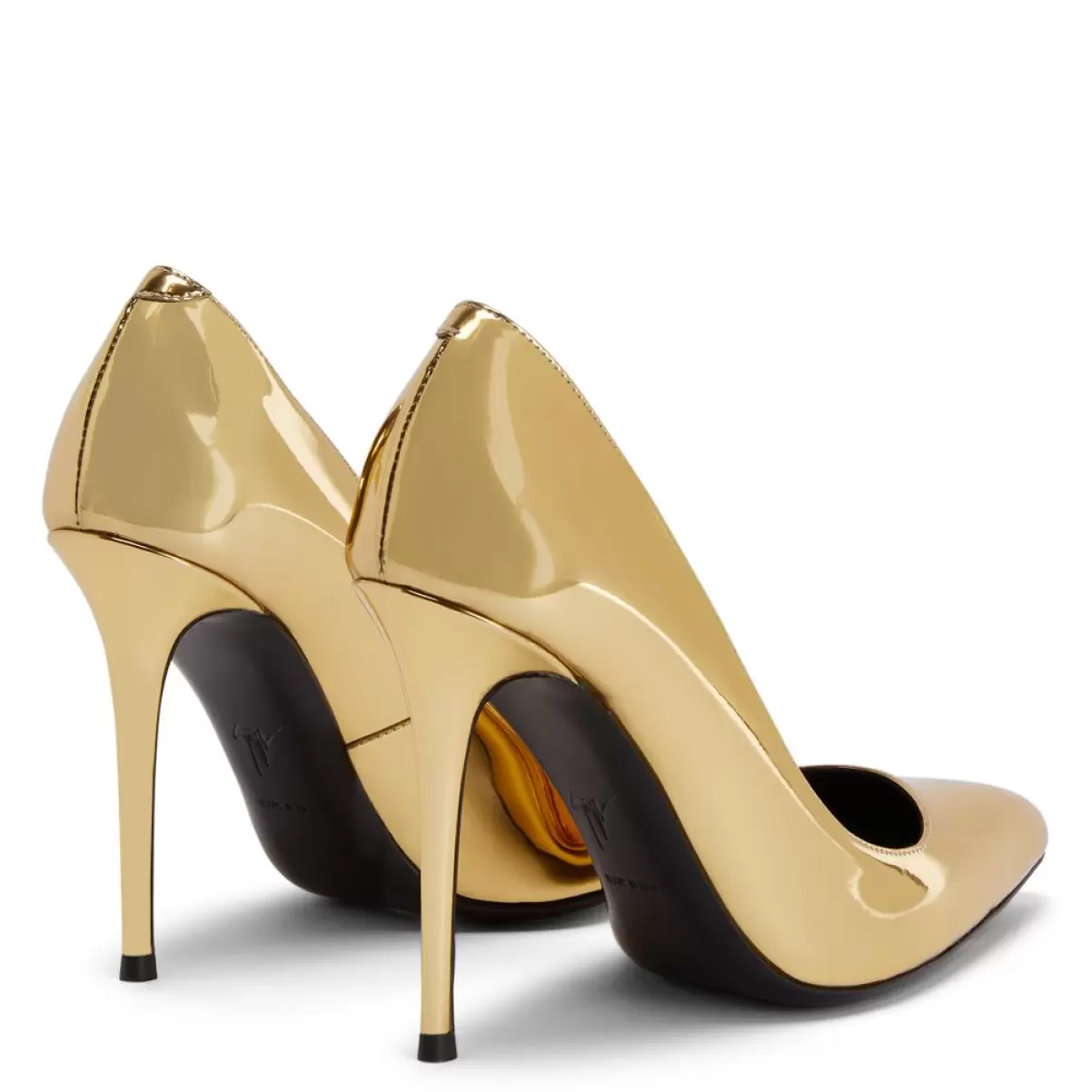 Zapatos De Salón Mujer Oro Jakye Giuseppe Zanotti - 3