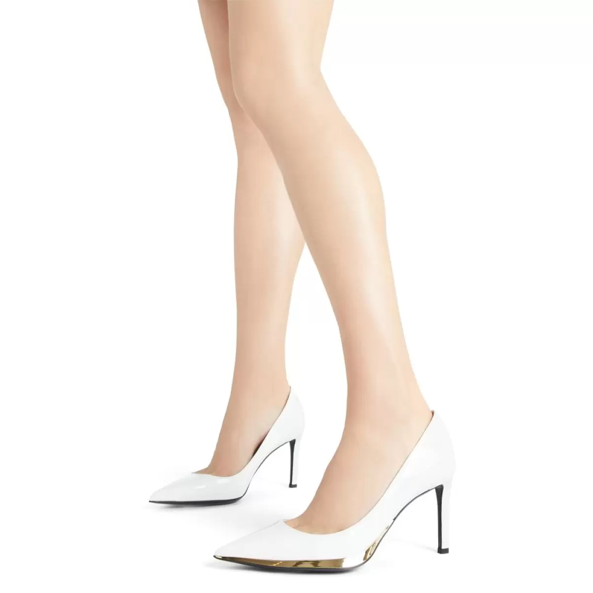 Mujer Giuseppe Zanotti Virgyn Blanco Zapatos De Salón - 1