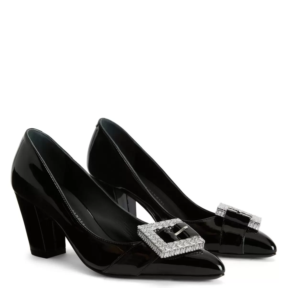 Zapatos De Salón Giuseppe Zanotti Miss Buckle Mujer Negro - 2