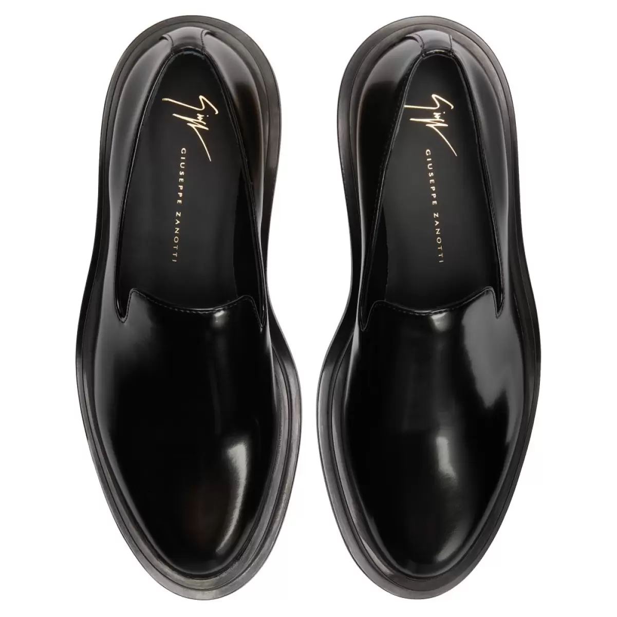 Malick Loafer Negro Mujer Giuseppe Zanotti Zapatos Planos - 4