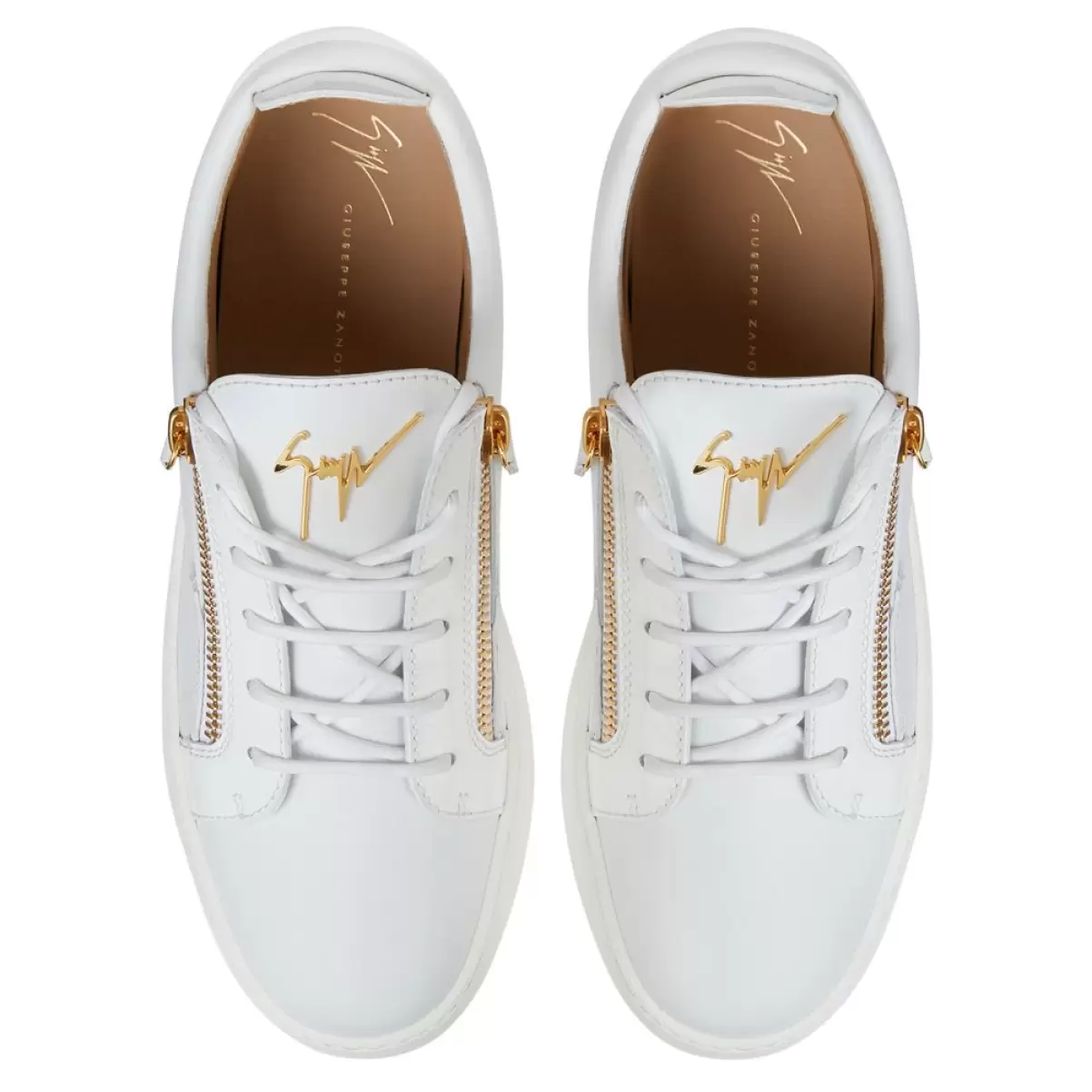Zapatillas Giuseppe Zanotti Low Top Sneakers Frankie White Blanco Hombre - 3
